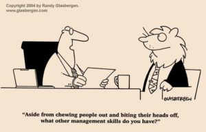 Bad management flows downhill